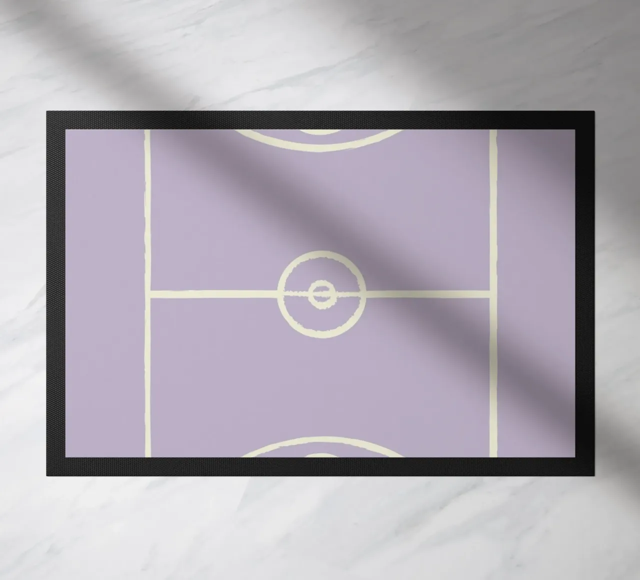 Boho Retro Sports 7 Basketball Zone 3 zerbino da Boho Print Collection