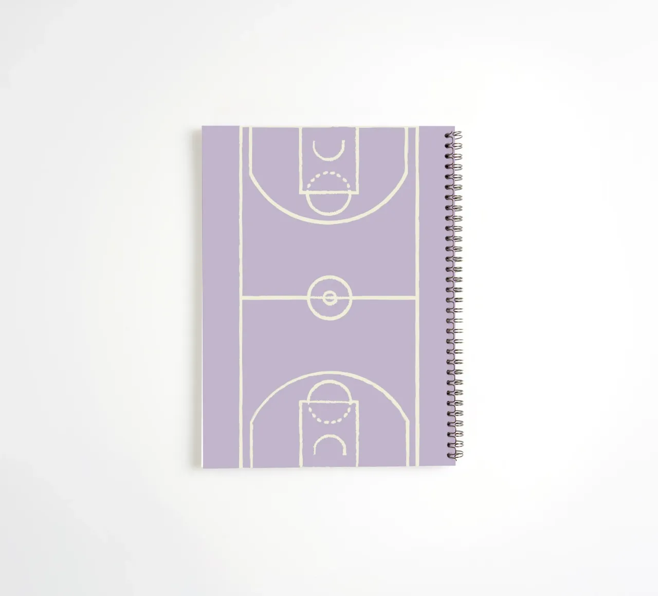 Boho Retro Sports 7 Basketball Zone 3 Ringbuch von Boho Print Collection