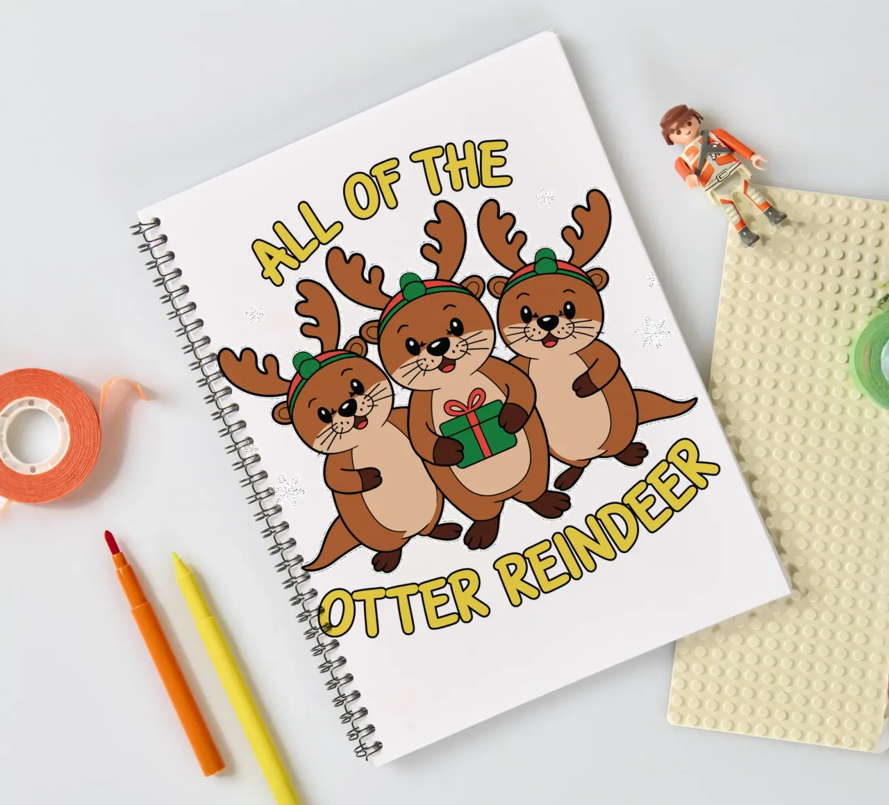 All of the Otter Reindeer Ringbuch von edsonramosart