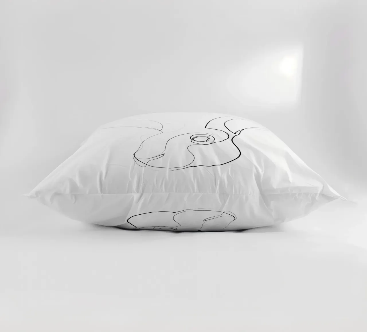 Jackrabbit - lepre a una linea cuscino da Addillum