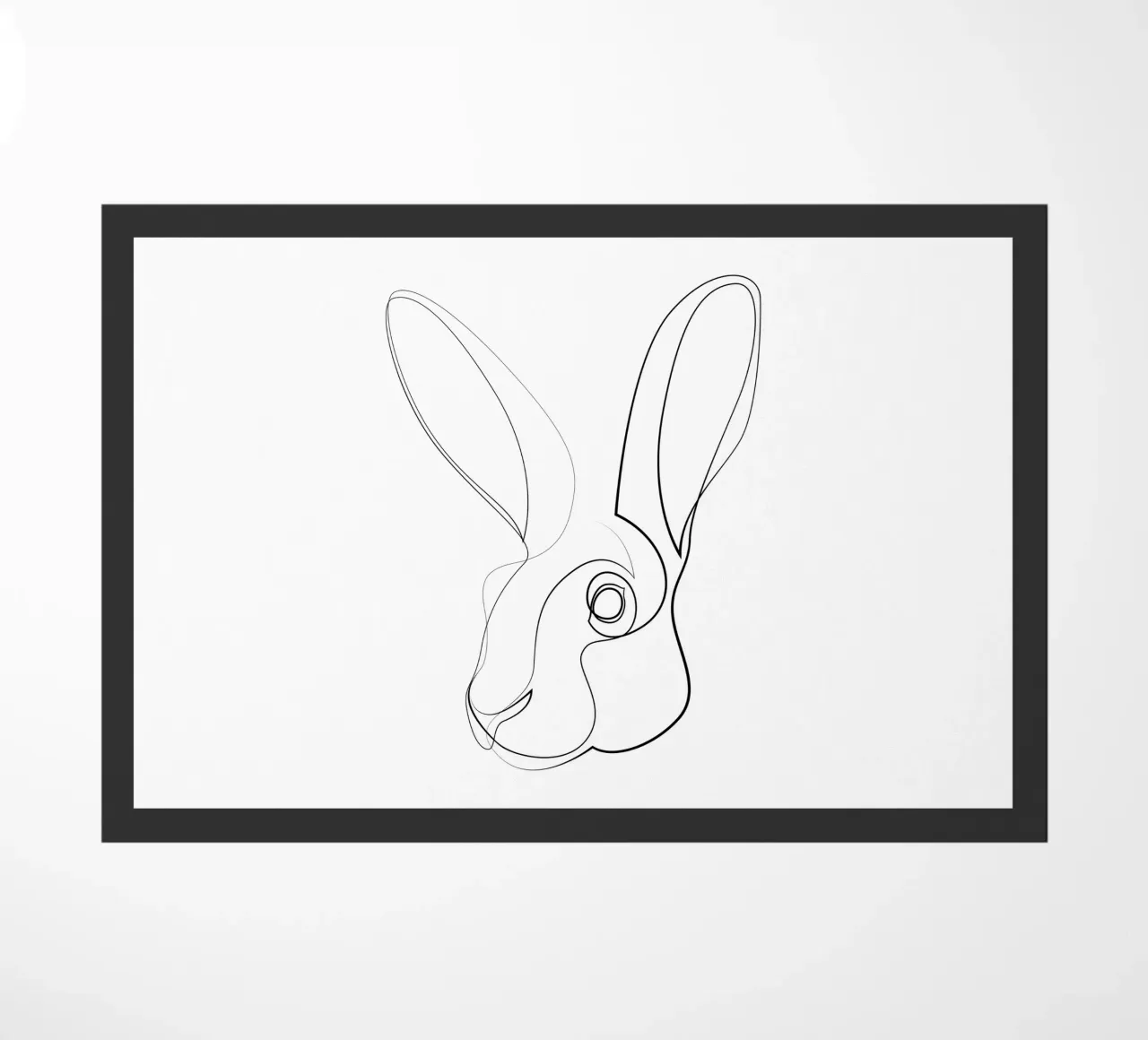 Jackrabbit - lepre a una linea zerbino da Addillum