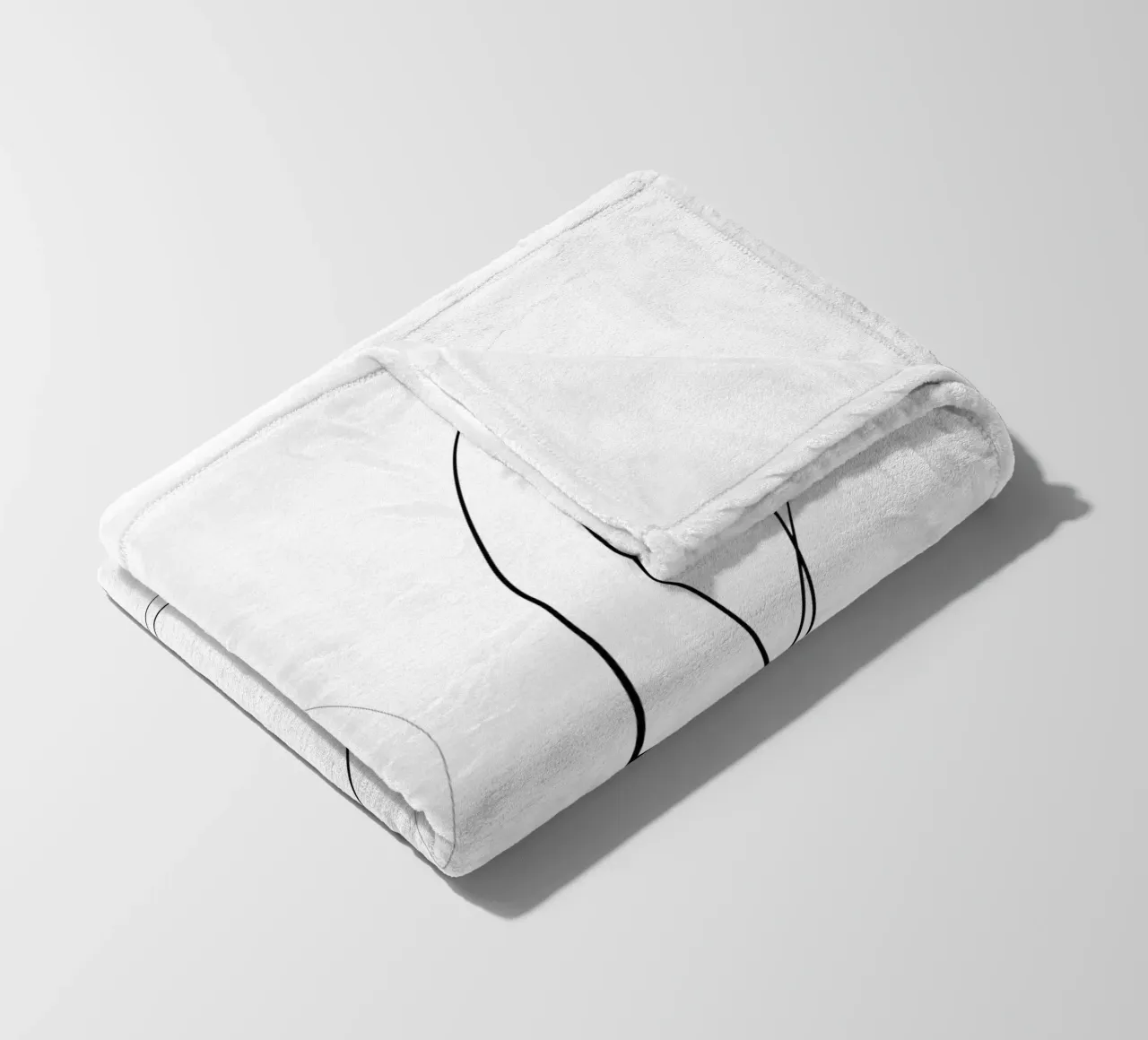 Jackrabbit - lepre a una linea coperta in pile da Addillum
