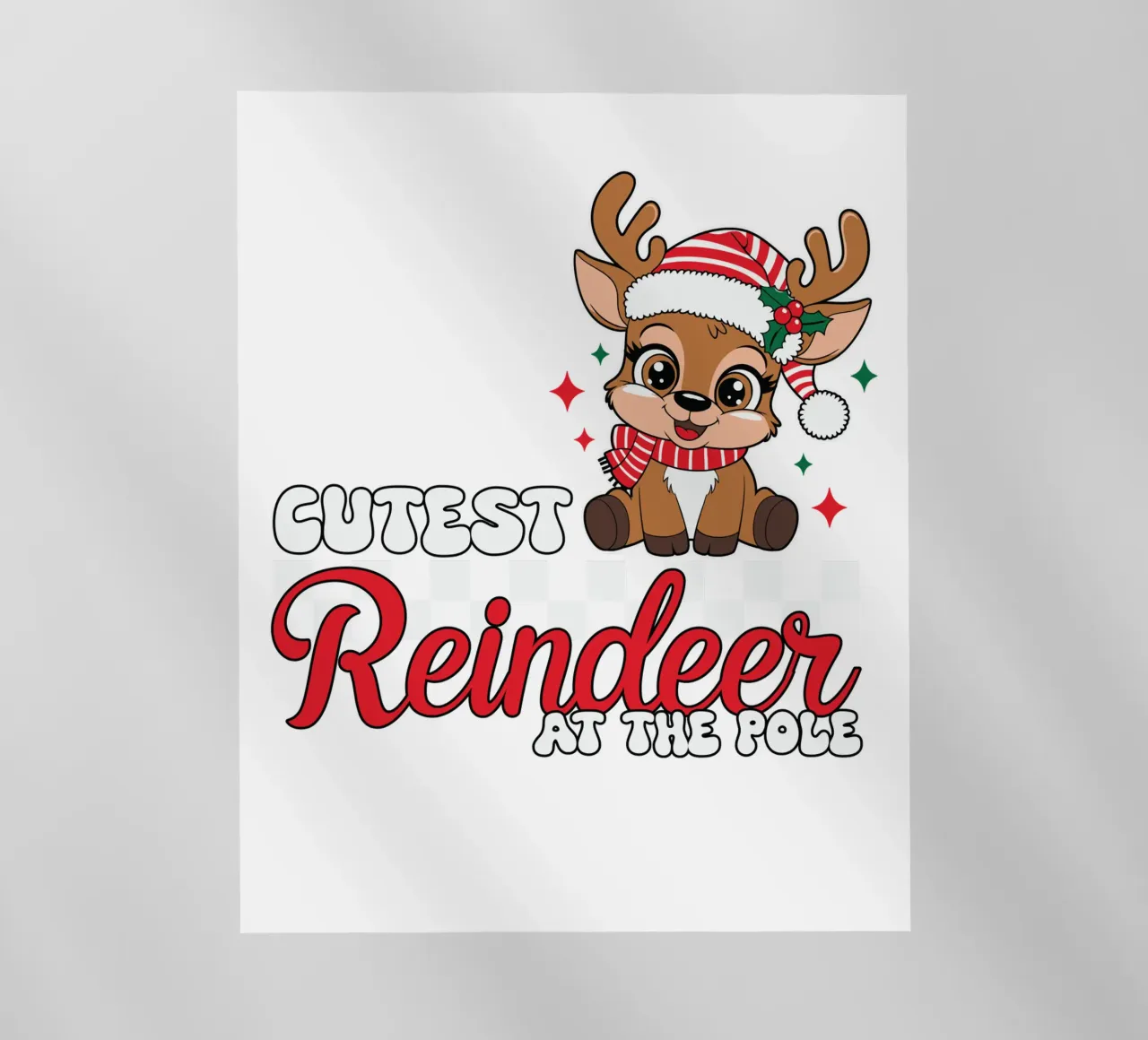 Coutest Reindeer at the Pole pellicola backlit da edsonramosart