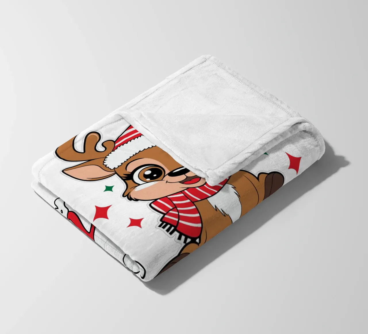 Coutest Reindeer at the Pole coperta in pile da edsonramosart