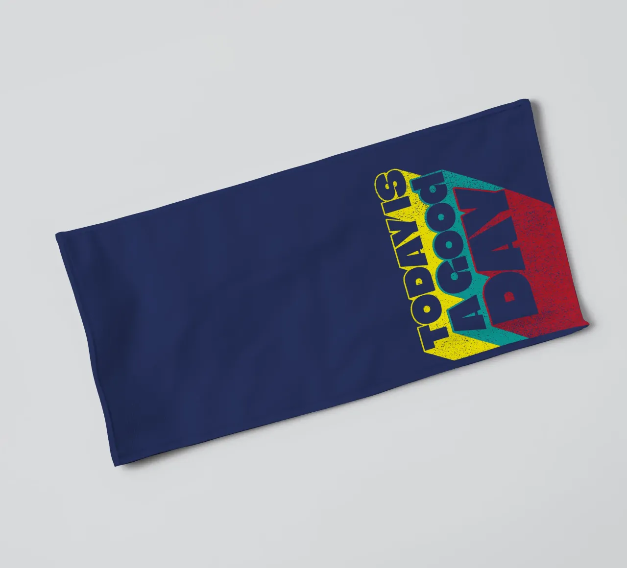 Today is a good day towel by Gunawan Rb