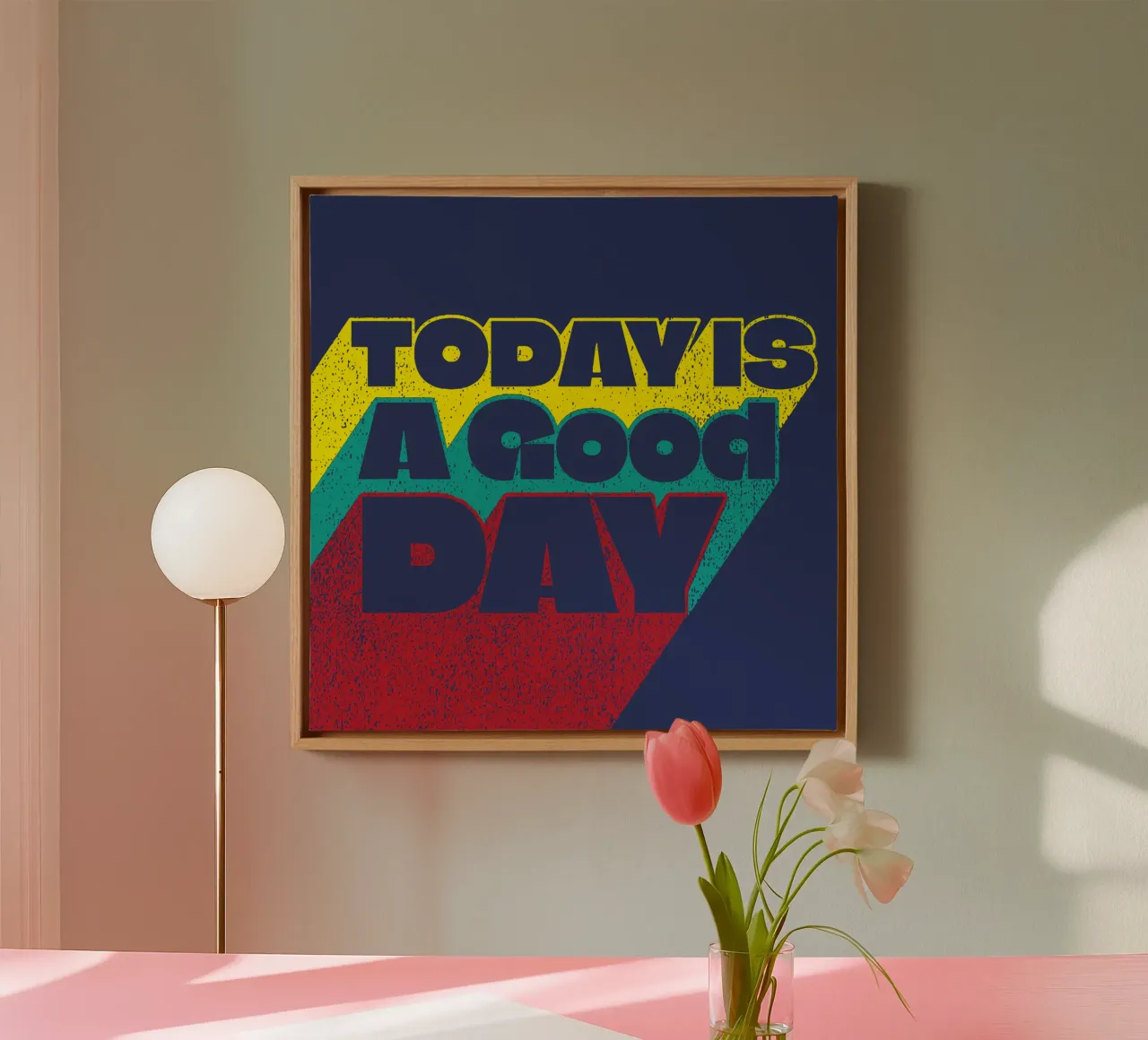 Today is a good day canvas by Gunawan Rb