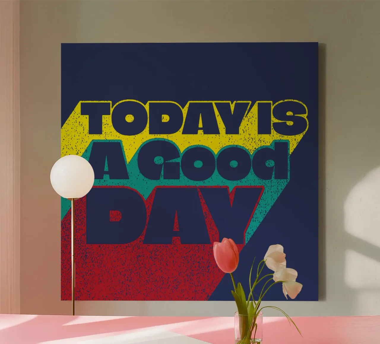 Today is a good day canvas by Gunawan Rb