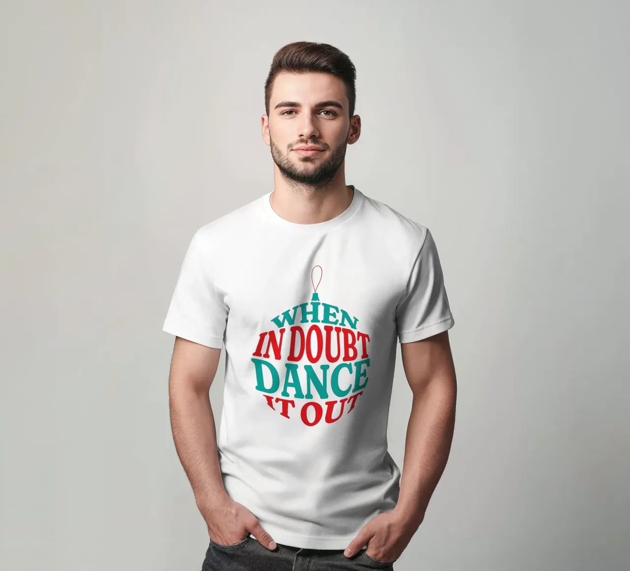 when in doubt dance it out t-shirt by Gunawan Rb