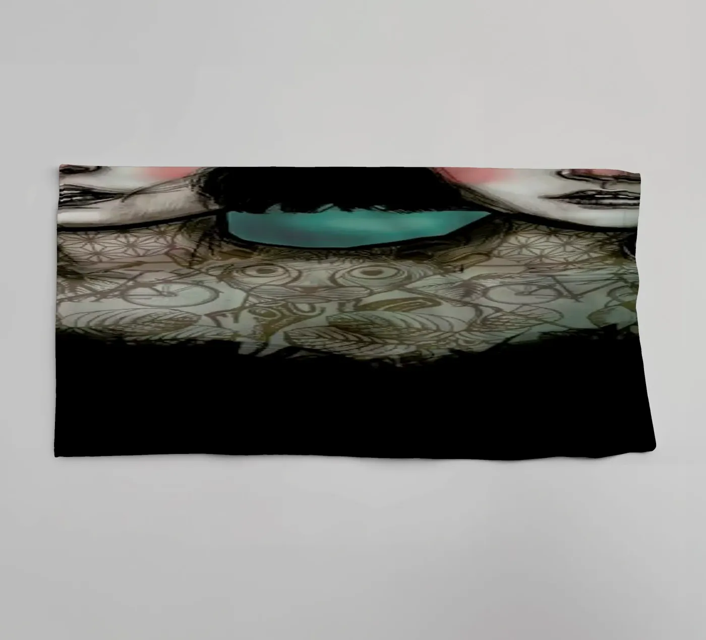 Cirque 3 badhanddoek van Agnes KR Patience