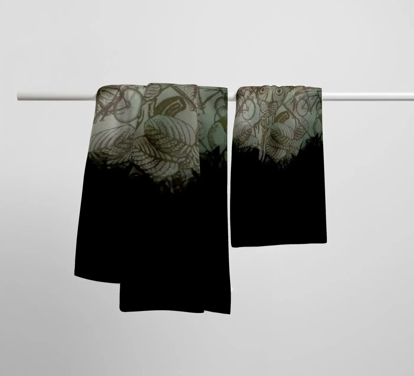 Cirque 3 badhanddoek van Agnes KR Patience