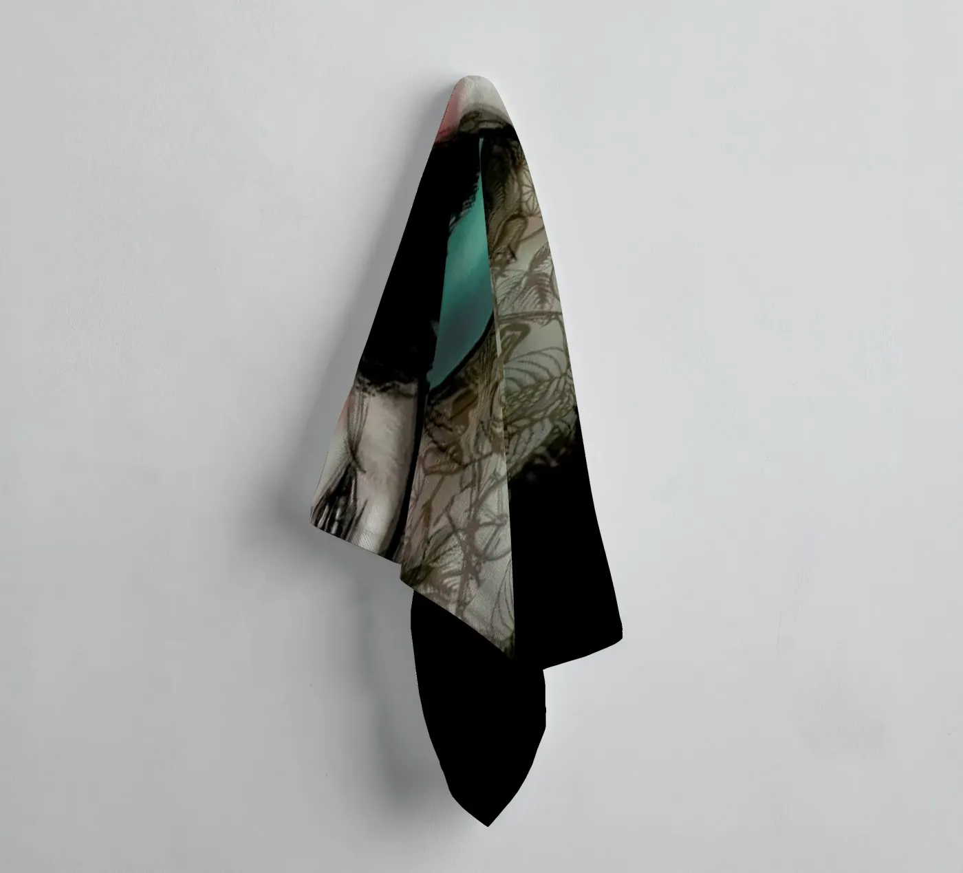 Cirque 3 badhanddoek van Agnes KR Patience