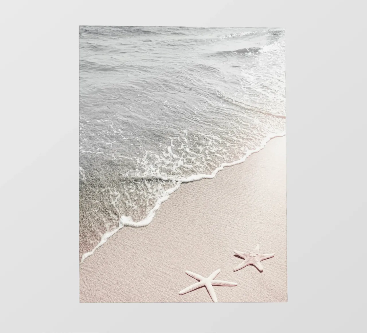 Spiaggia delicata con stelle marine telo in pvc da Whole©