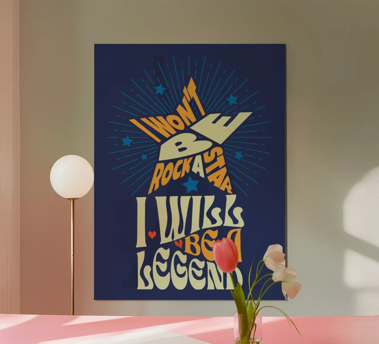 Non sarò una rockstar poster da Gunawan Rb