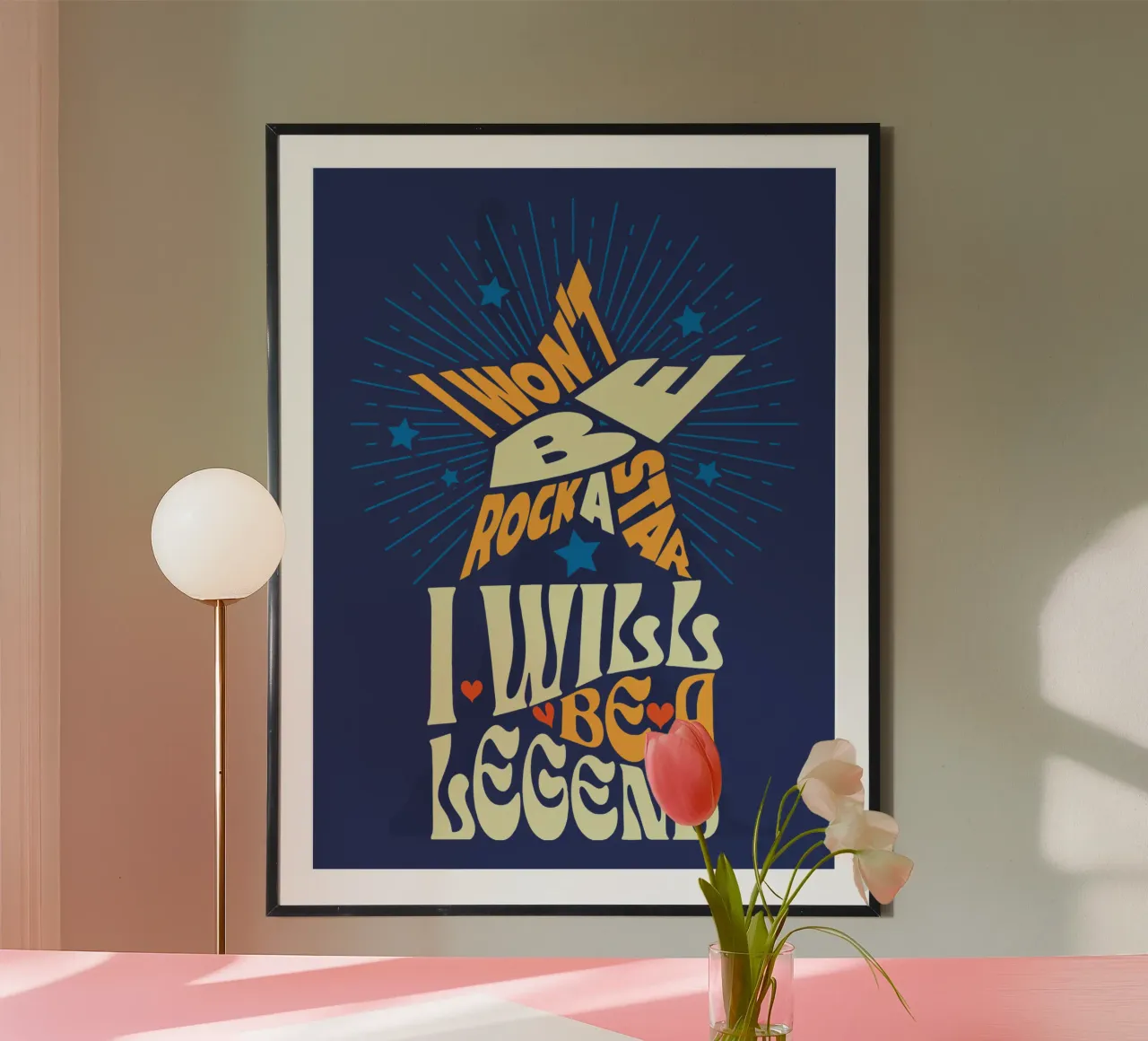 Non sarò una rockstar poster da Gunawan Rb