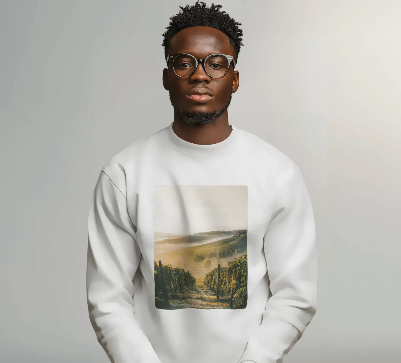 Vigneto d'autunno - atmosfera toscana felpa da Whole©