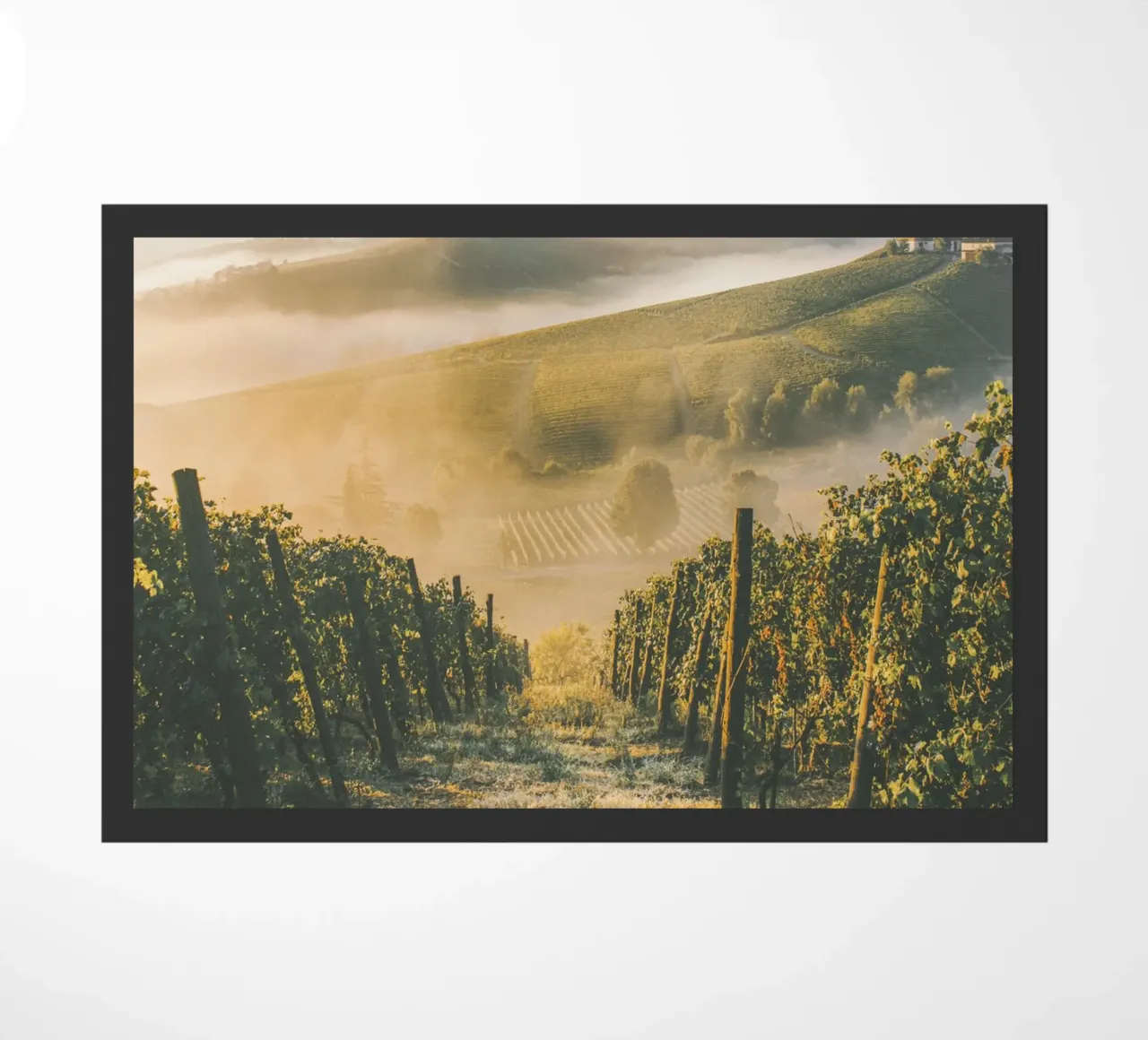 Vigneto d'autunno - atmosfera toscana zerbino da Whole©
