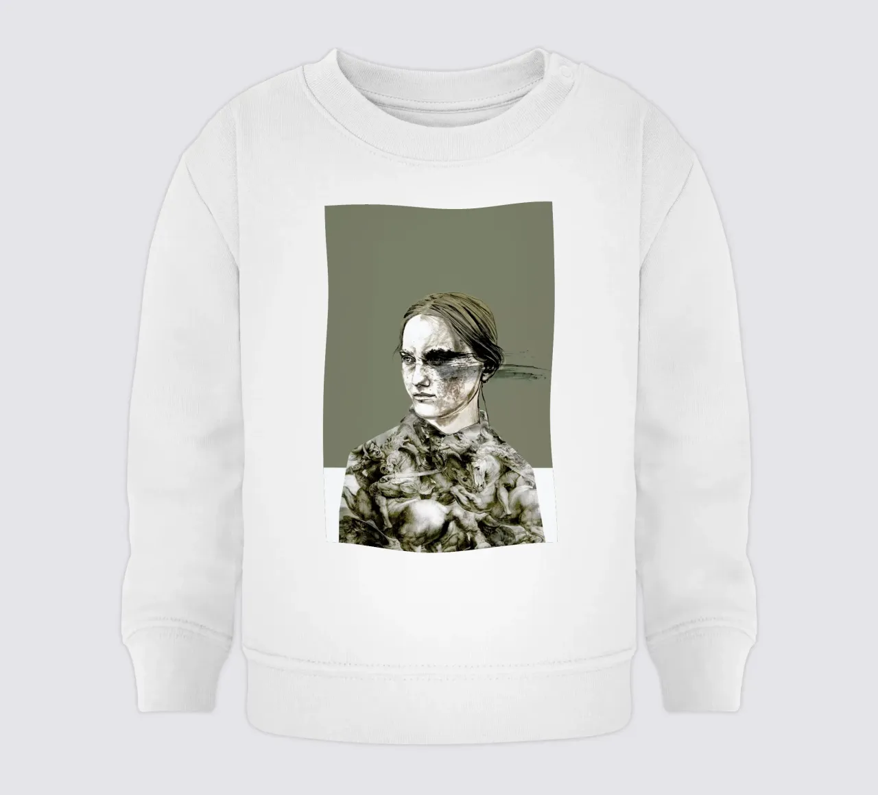 Try baby sweatshirt van Agnes KR Patience