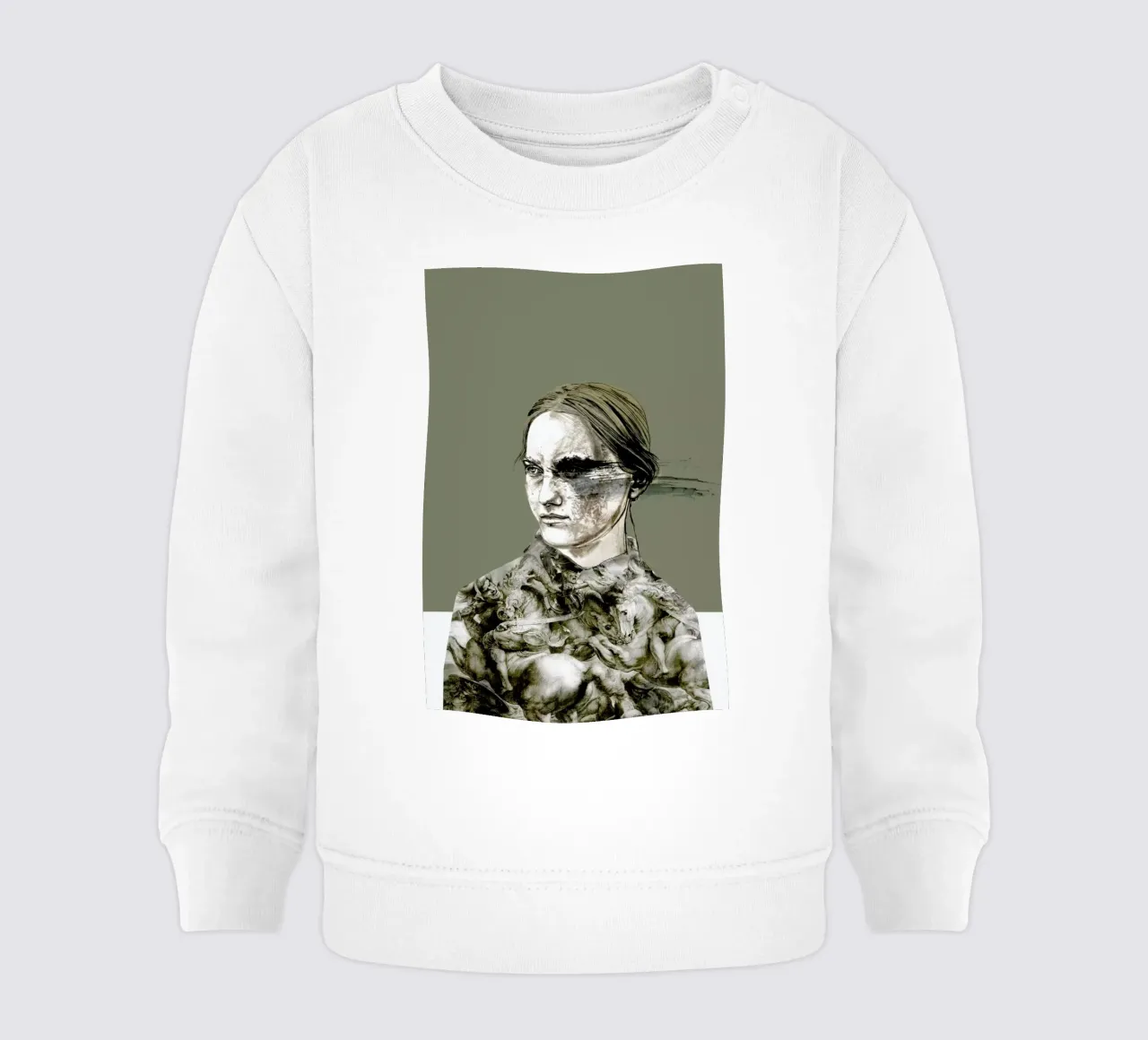 Try Baby Sweatshirt von Agnes KR Patience
