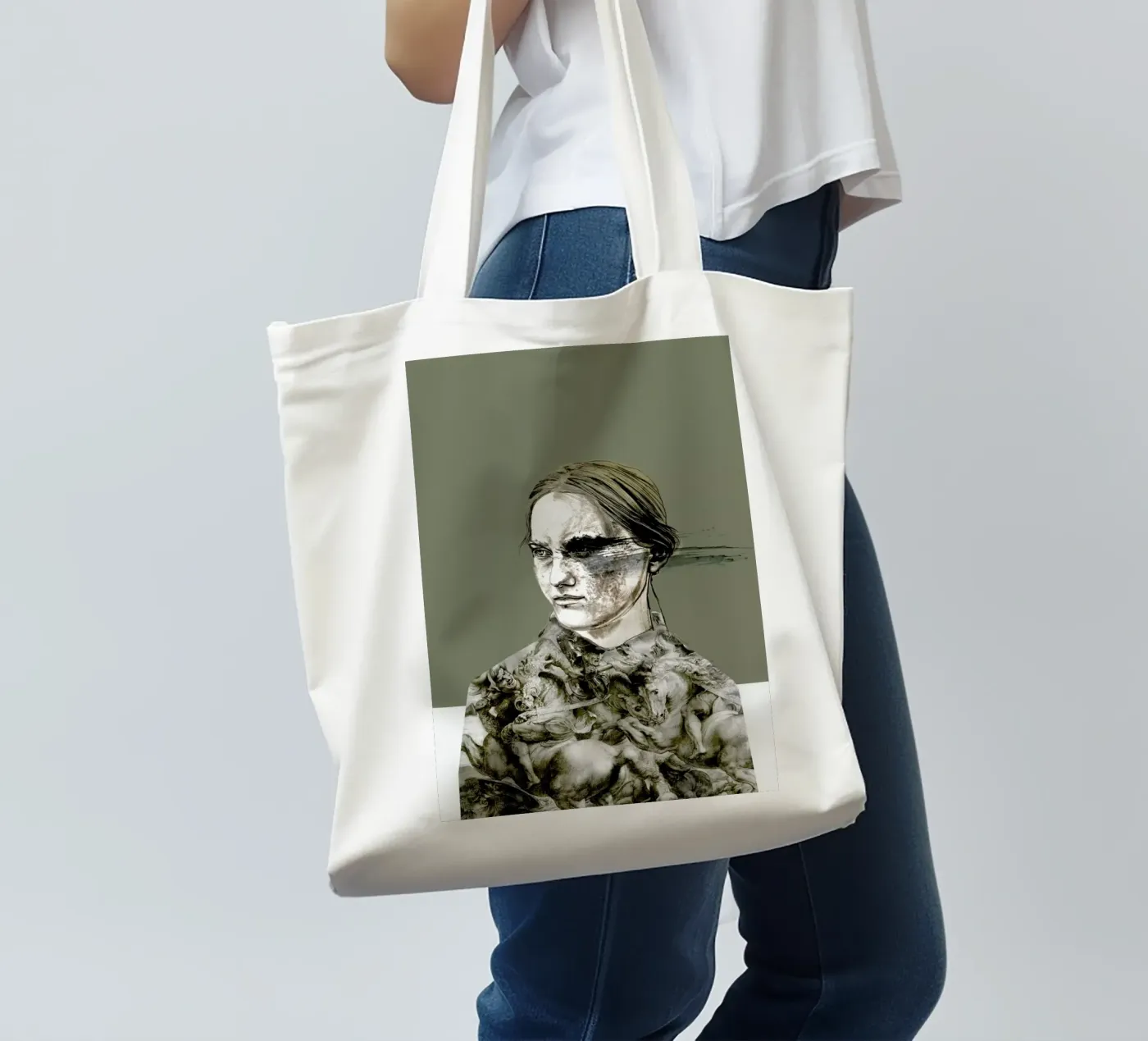 Try tote bag by Agnes KR Patience