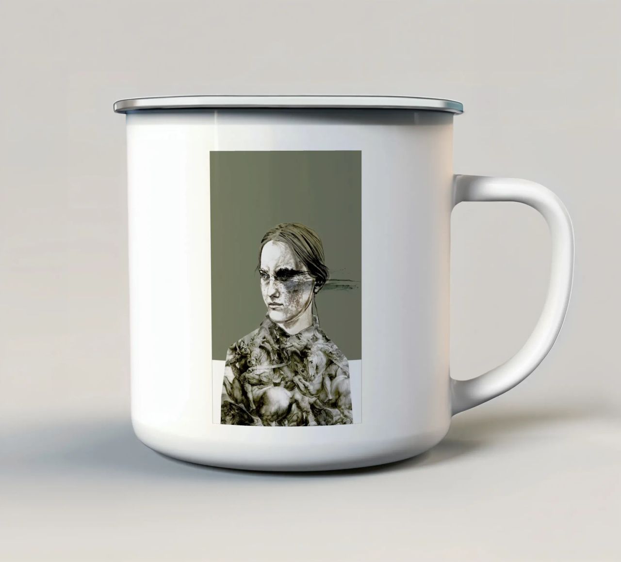 Try tazza in smalto da Agnes KR Patience