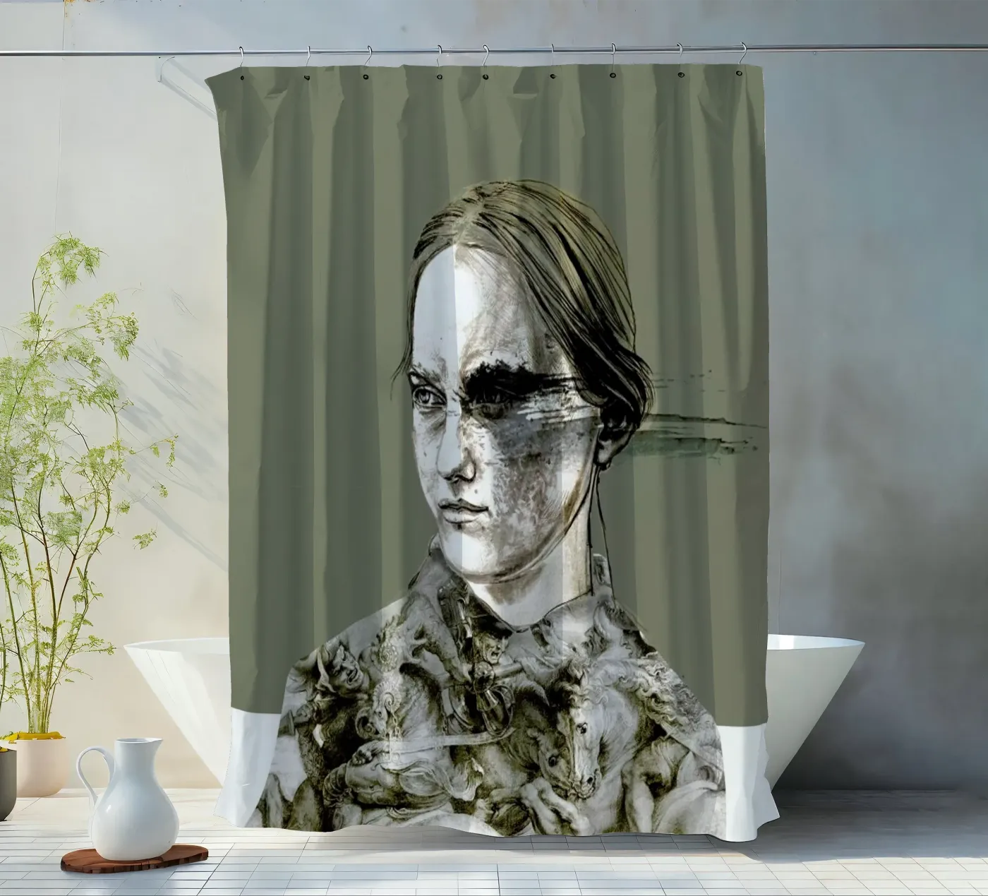 Try Duschvorhang von Agnes KR Patience