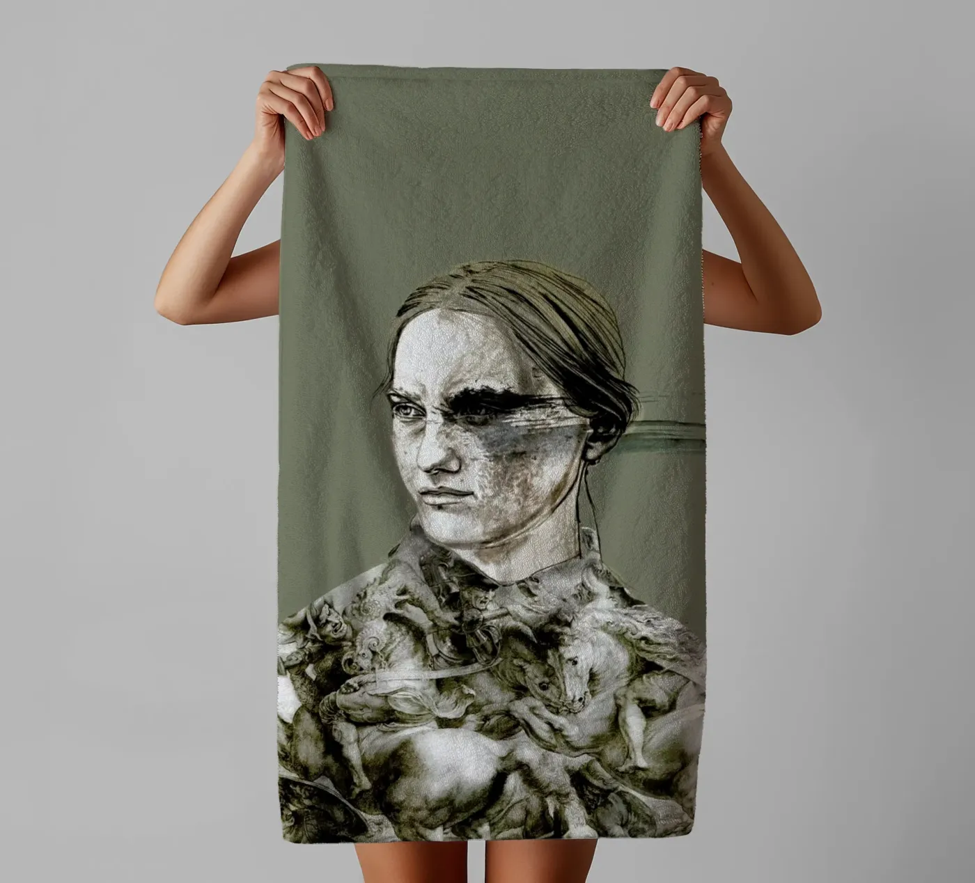 Try badhanddoek van Agnes KR Patience
