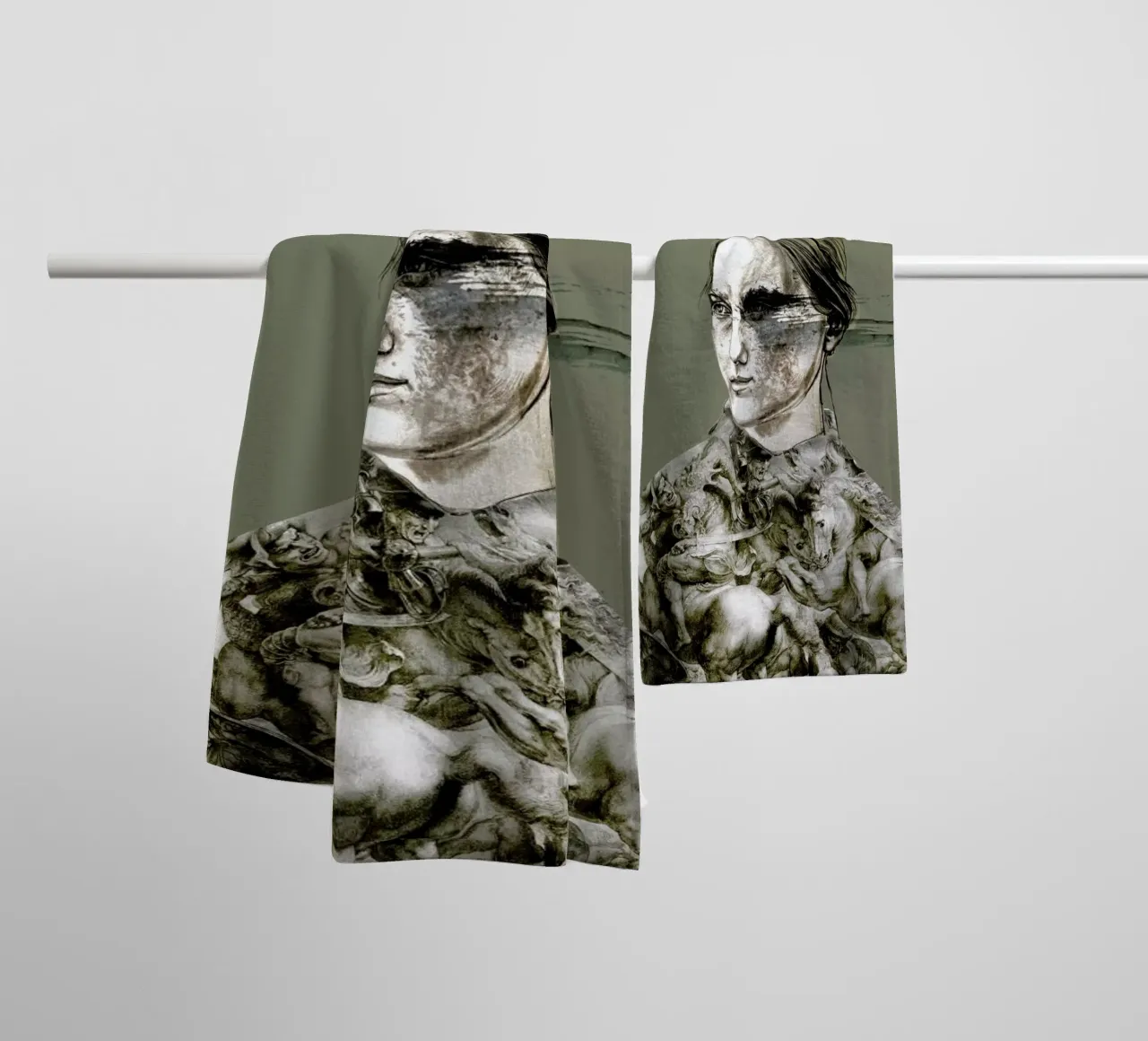 Try badhanddoek van Agnes KR Patience