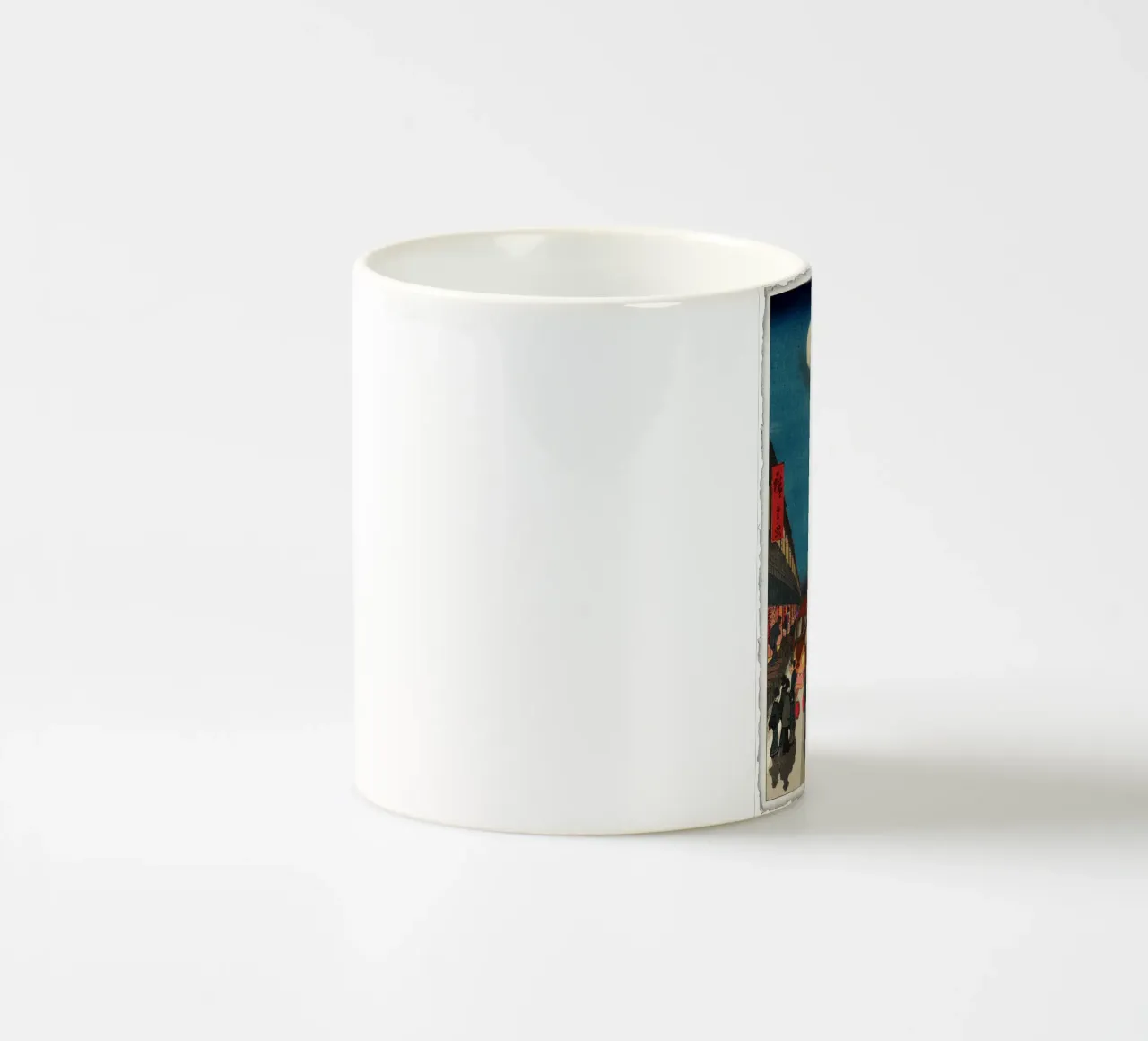 Totoro - Catbus - Mashup di stampe giapponesi tazza in ceramica da Mashtup