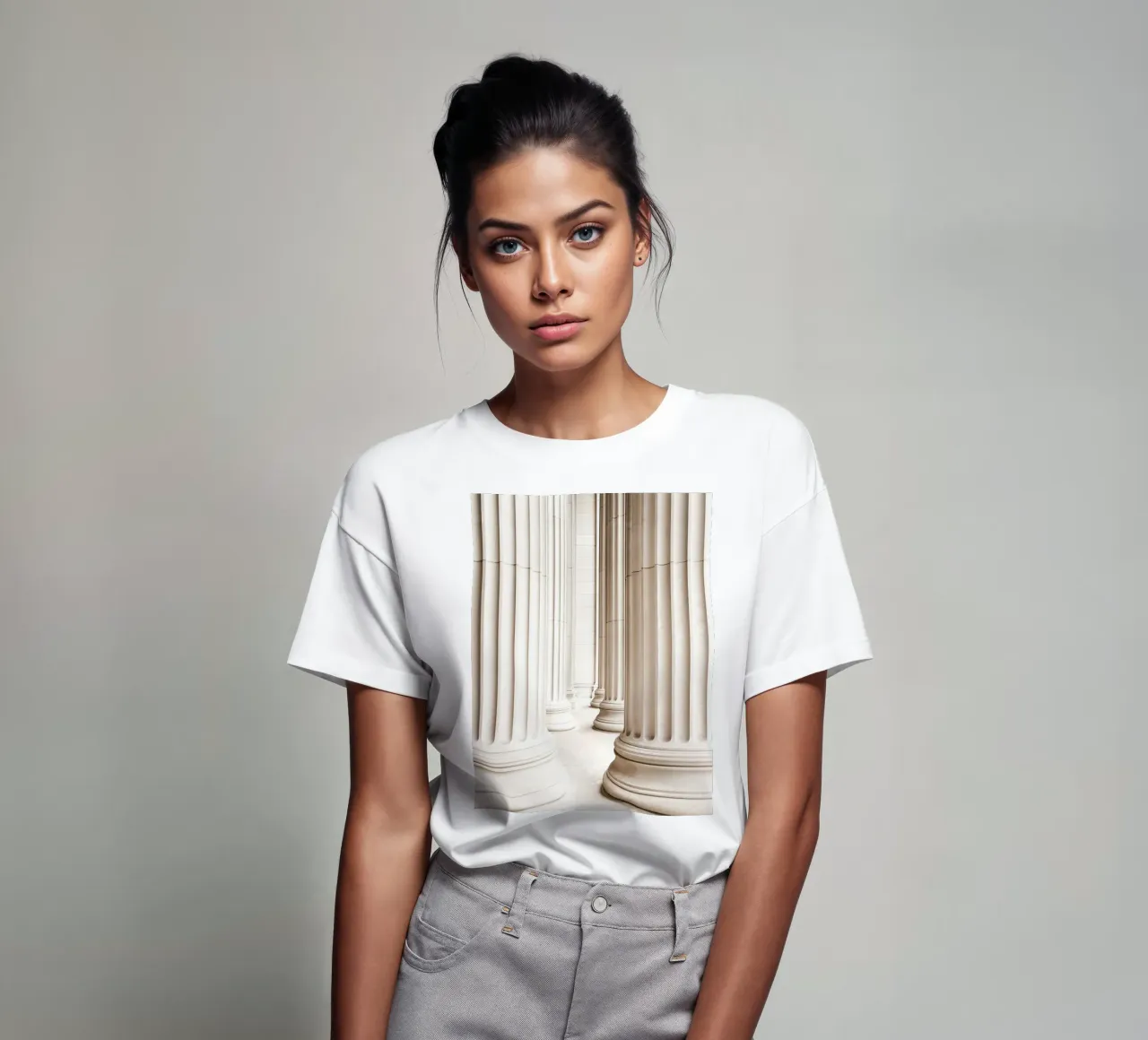 Classic architecture - Timeless column gallery t-shirt by Whole©
