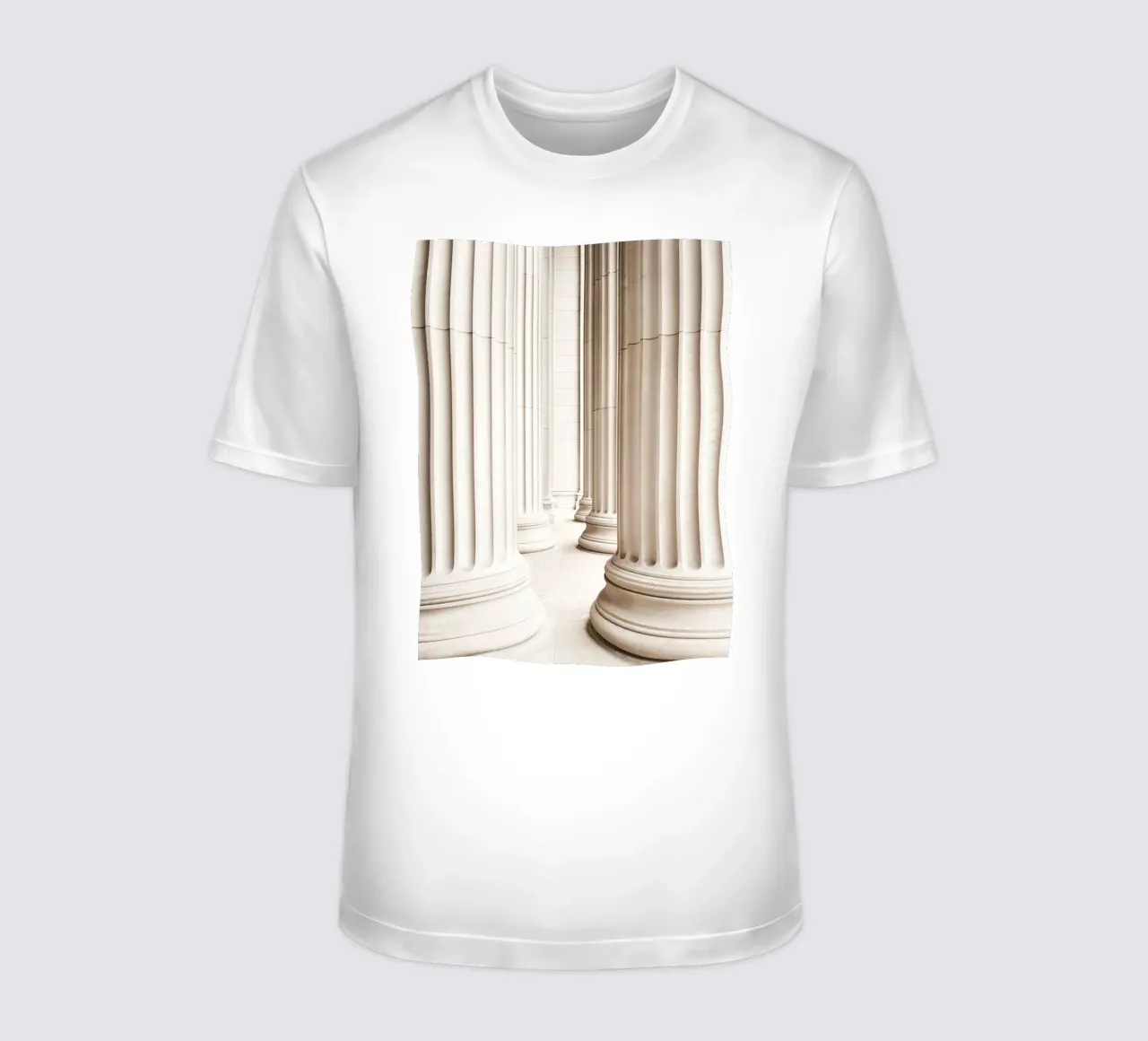 Classic architecture - Timeless column gallery t-shirt by Whole©