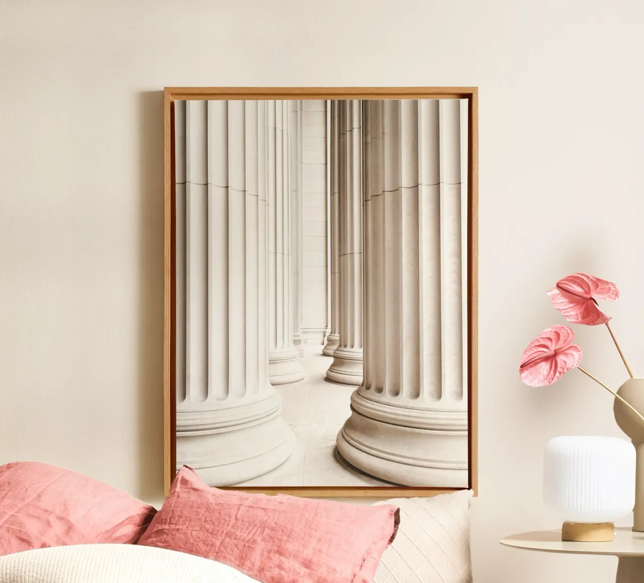 Classic architecture - Timeless column gallery canvas by Whole©