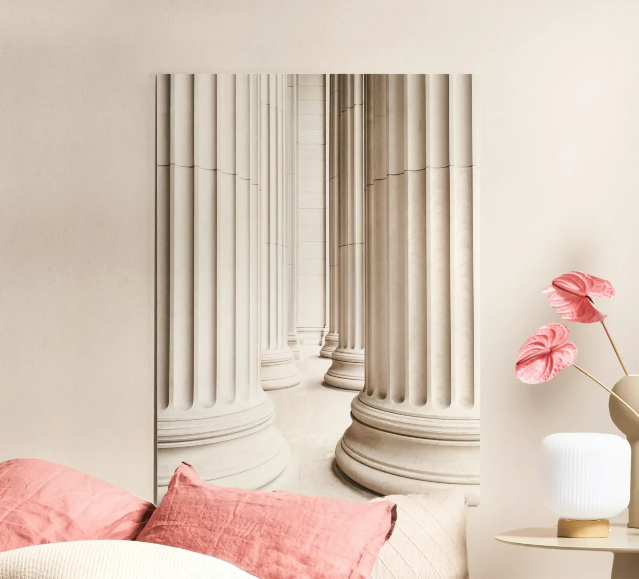 Classic architecture - Timeless column gallery hahnemühle by Whole©