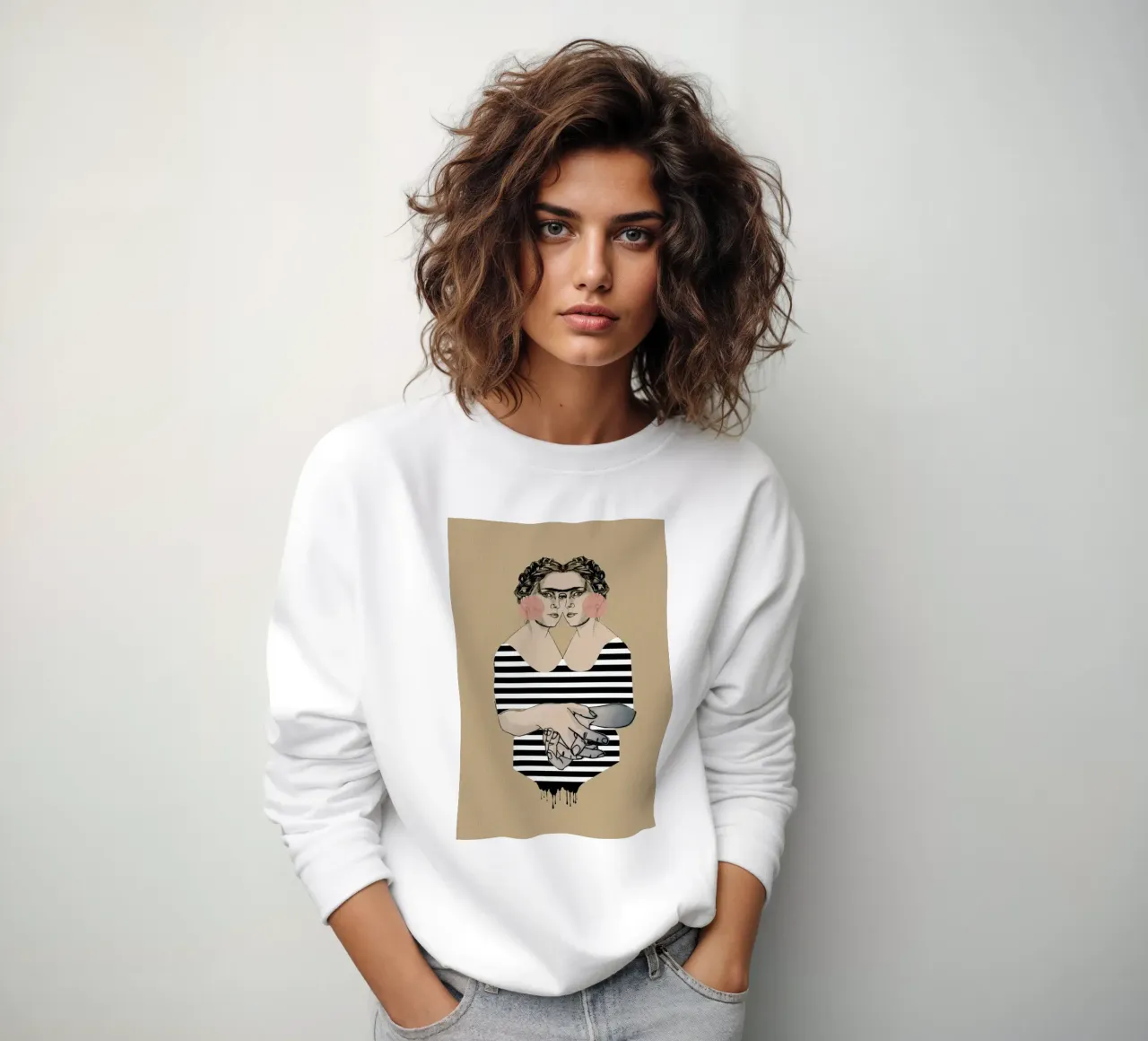 Stripes 2 sudadera de Agnes KR Patience