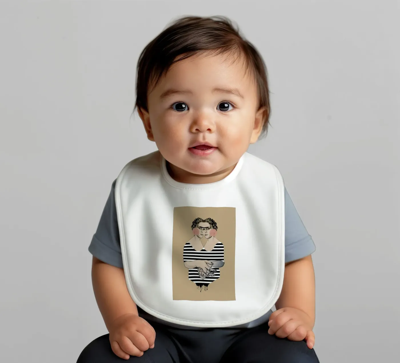 Stripes 2 bavaglino da Agnes KR Patience