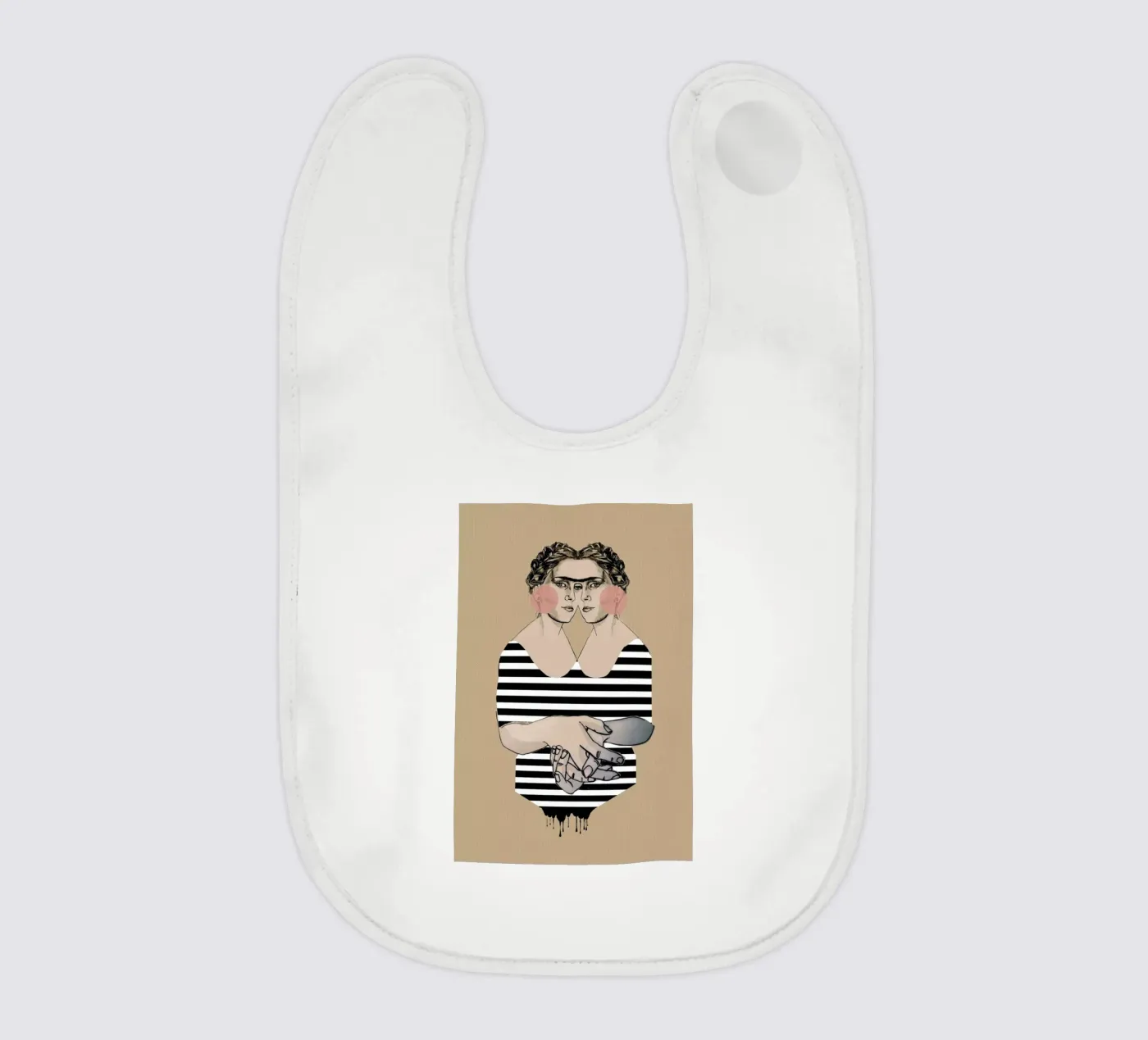 Stripes 2 bavaglino da Agnes KR Patience