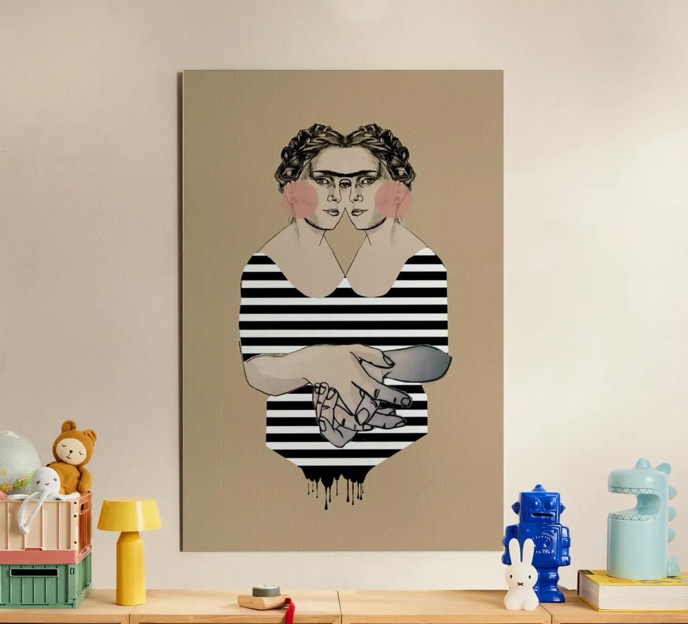 Stripes 2 alluminio dibond da Agnes KR Patience