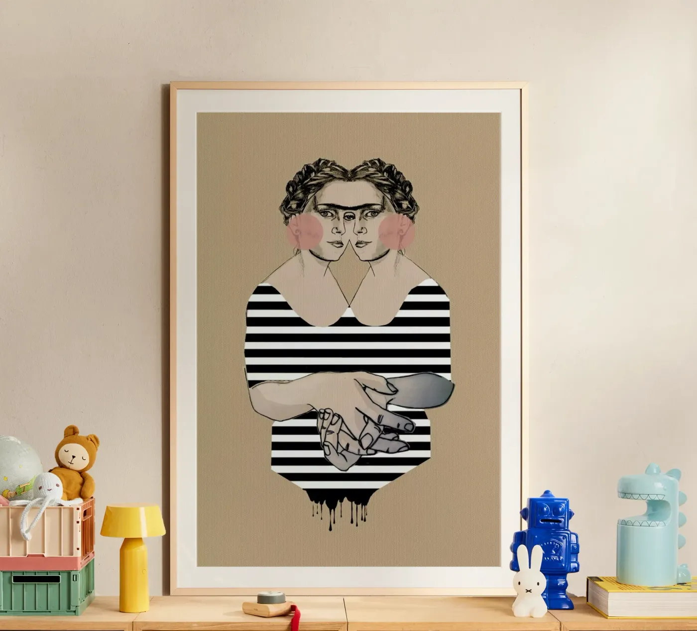 Stripes 2 poster by Agnes KR Patience