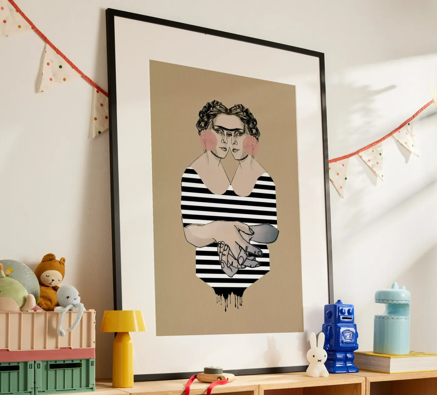 Stripes 2 poster by Agnes KR Patience