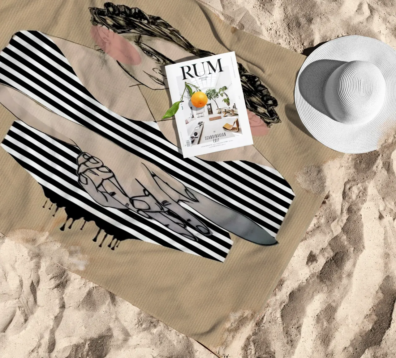 Stripes 2 telo mare da Agnes KR Patience