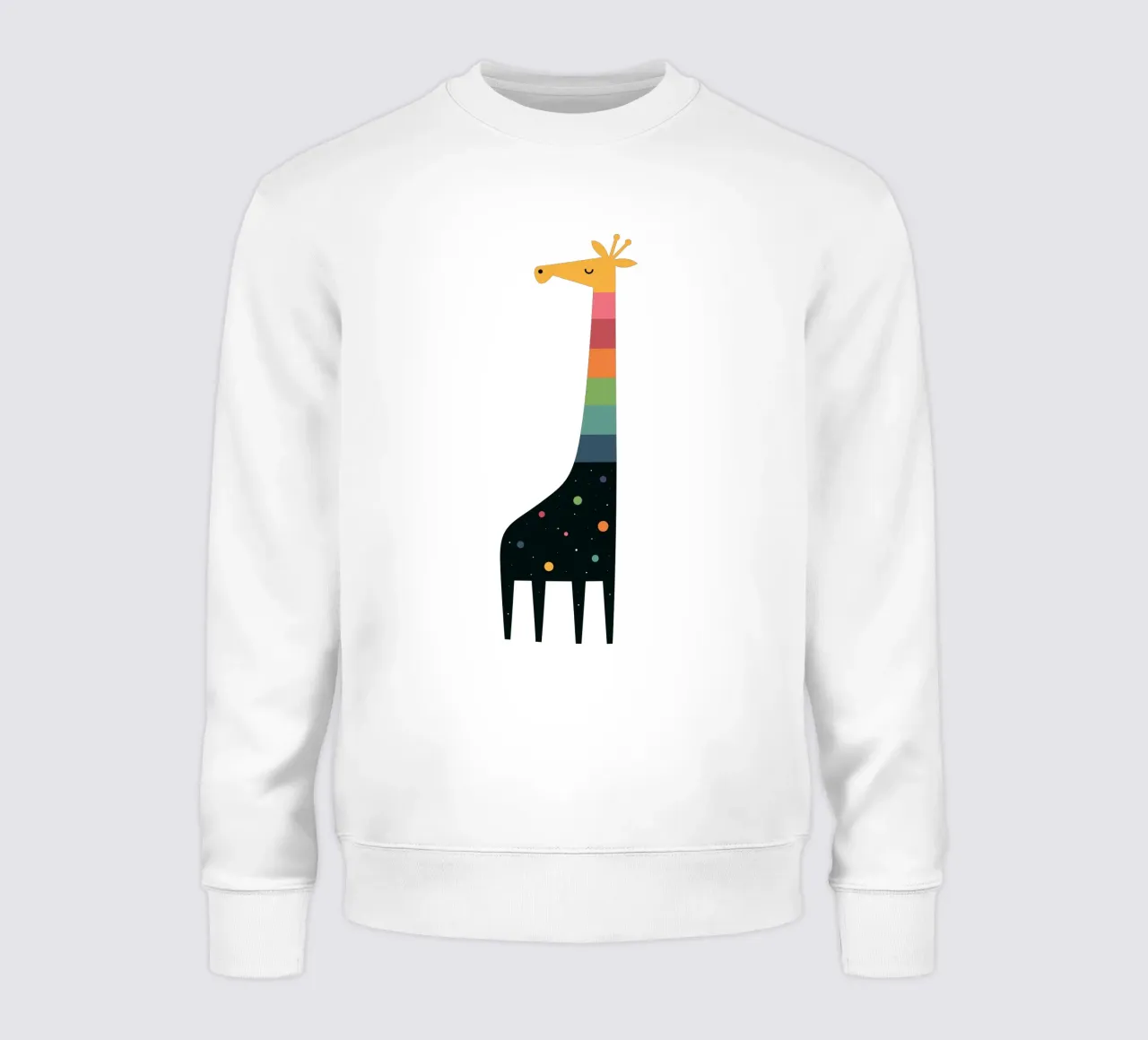 Galaxy Giraffe felpa da Andy Westface