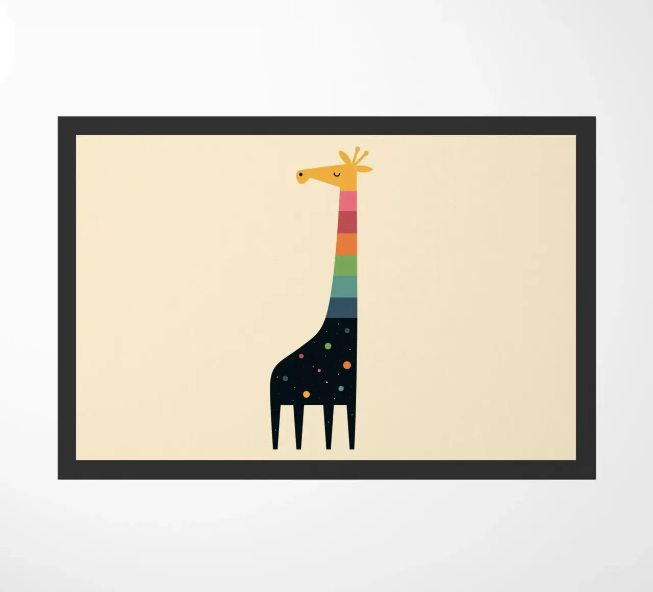 Galaxy Giraffe zerbino da Andy Westface