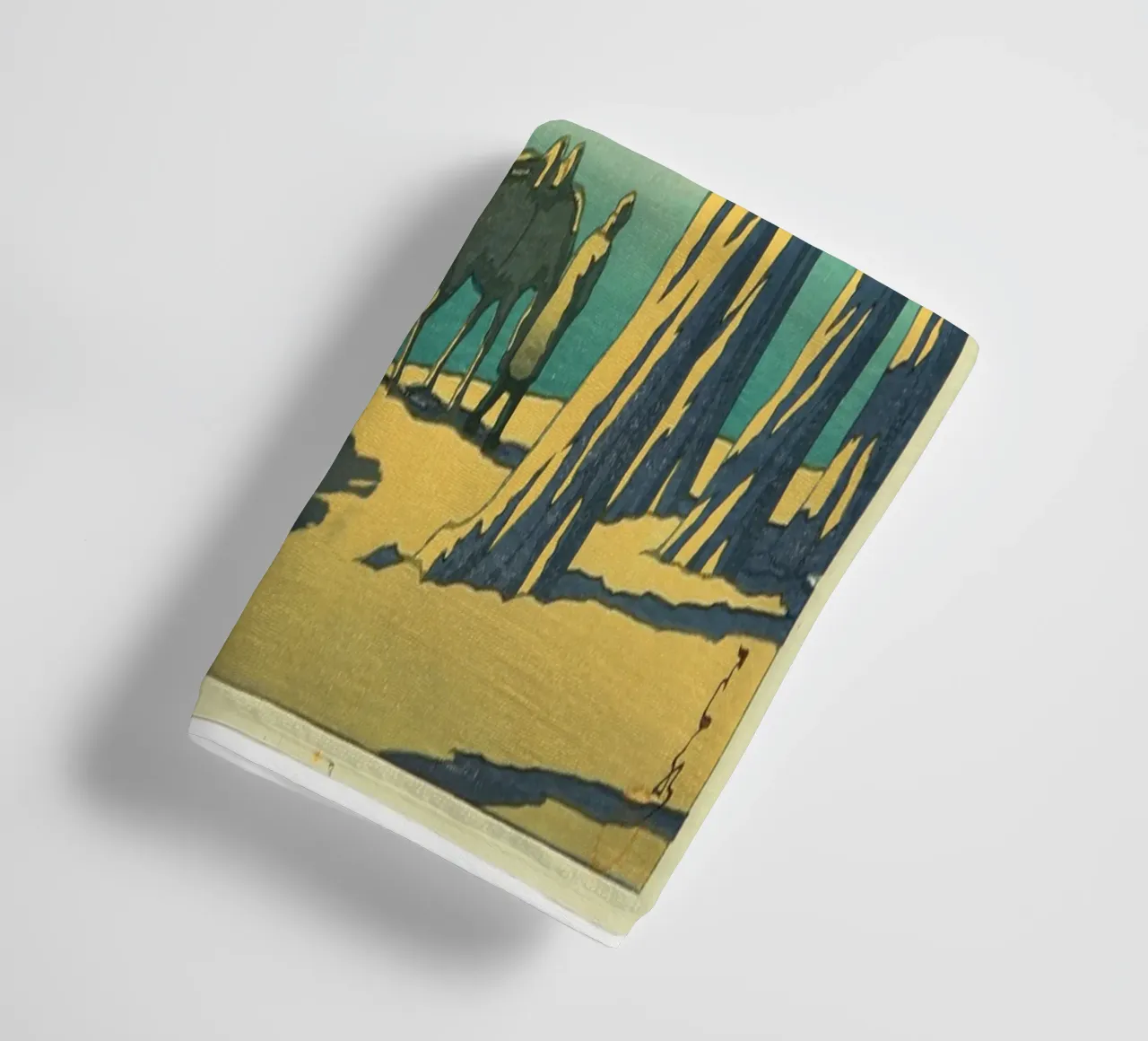 Heen & Mountain - Studio Ghibli - Mashup di stampe giapponesi asciugamano da bagno da Mashtup
