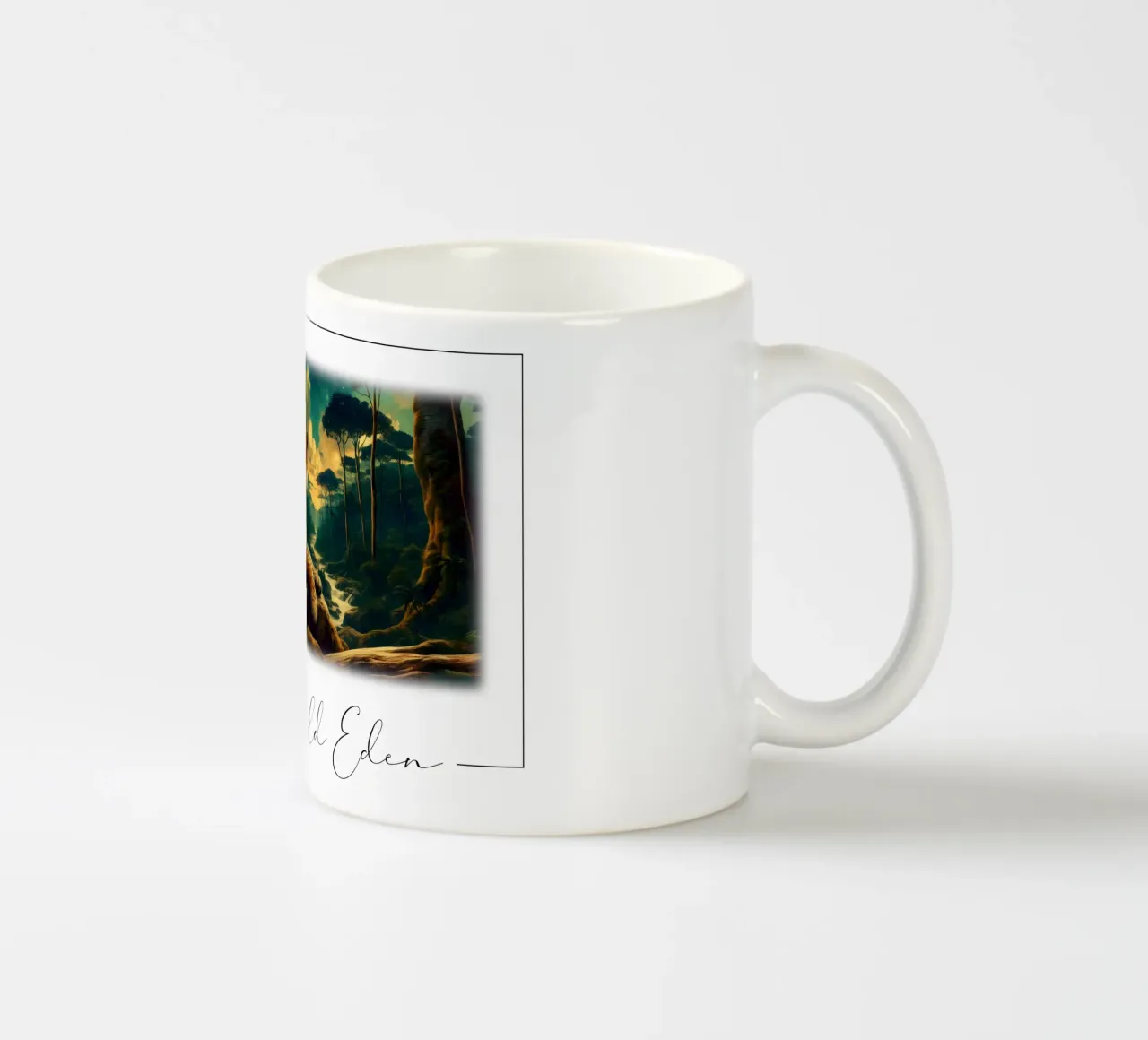 JAGUAR Keramik Tasse von RUBIANT ART