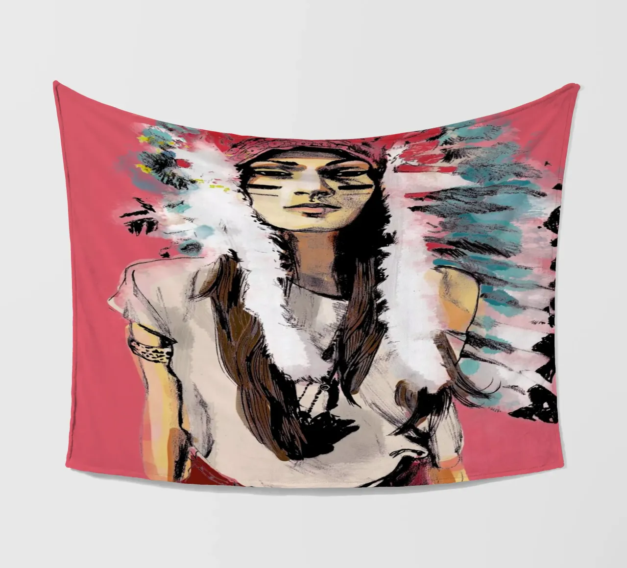 Cassandre Fleecedecke von Agnes KR Patience