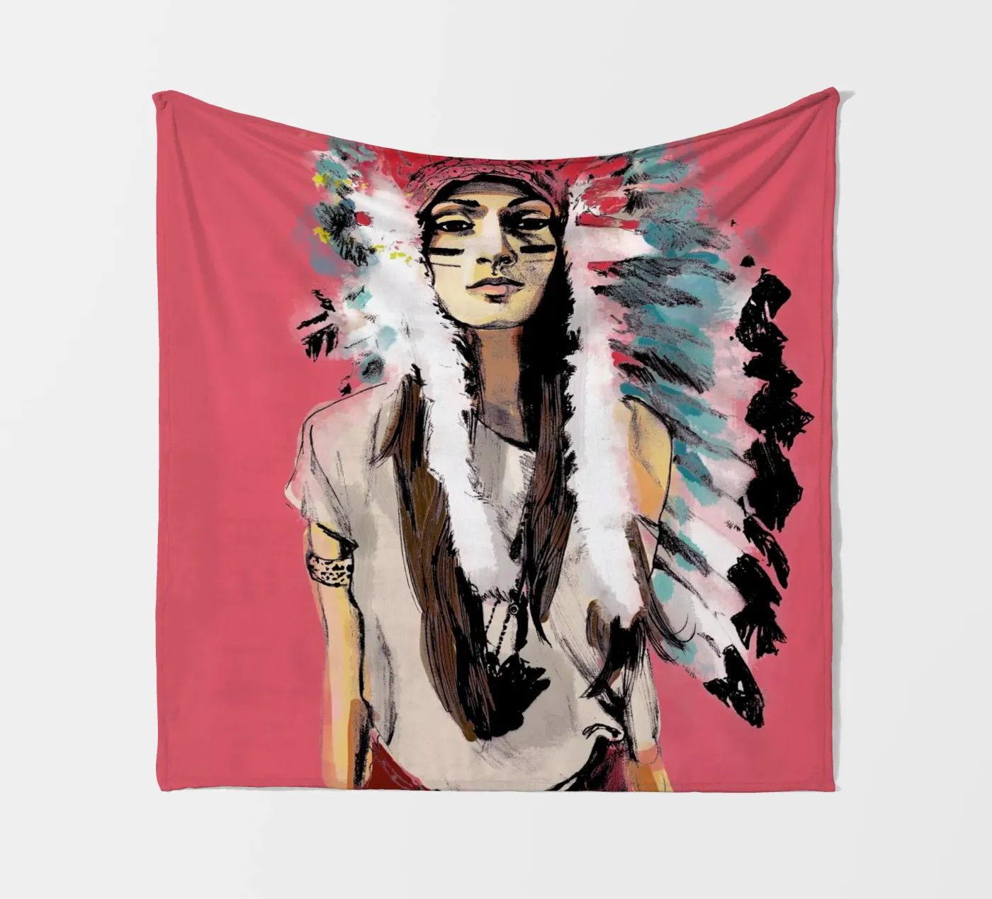 Cassandre plaid polaire de Agnes KR Patience