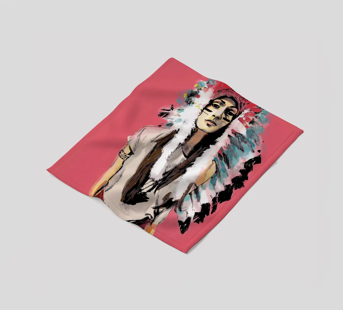 Cassandre Fleecedecke von Agnes KR Patience