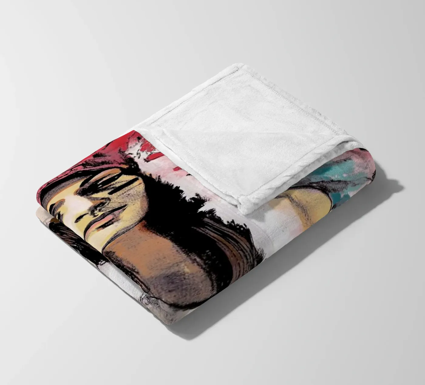 Cassandre plaid polaire de Agnes KR Patience