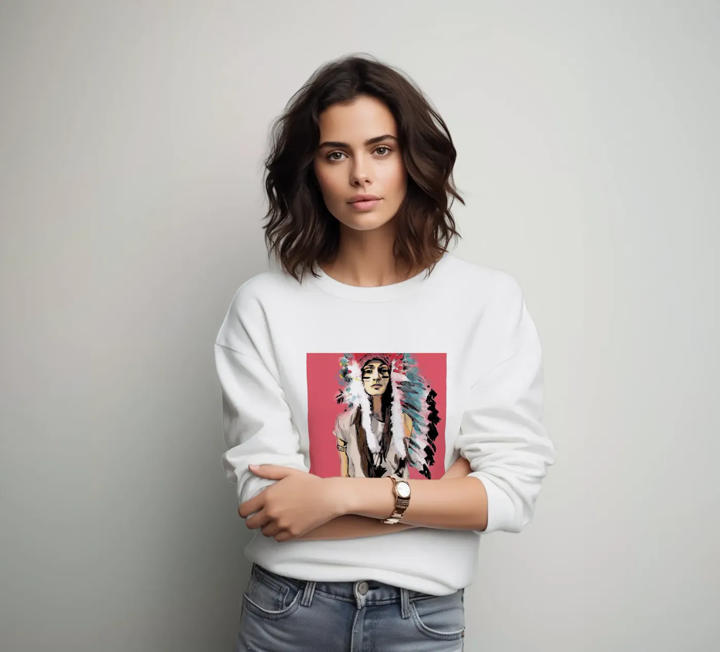 Cassandre sweatshirt van Agnes KR Patience