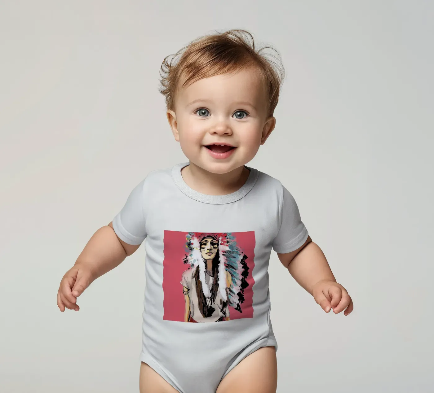 Cassandre body neonato maniche corte da Agnes KR Patience