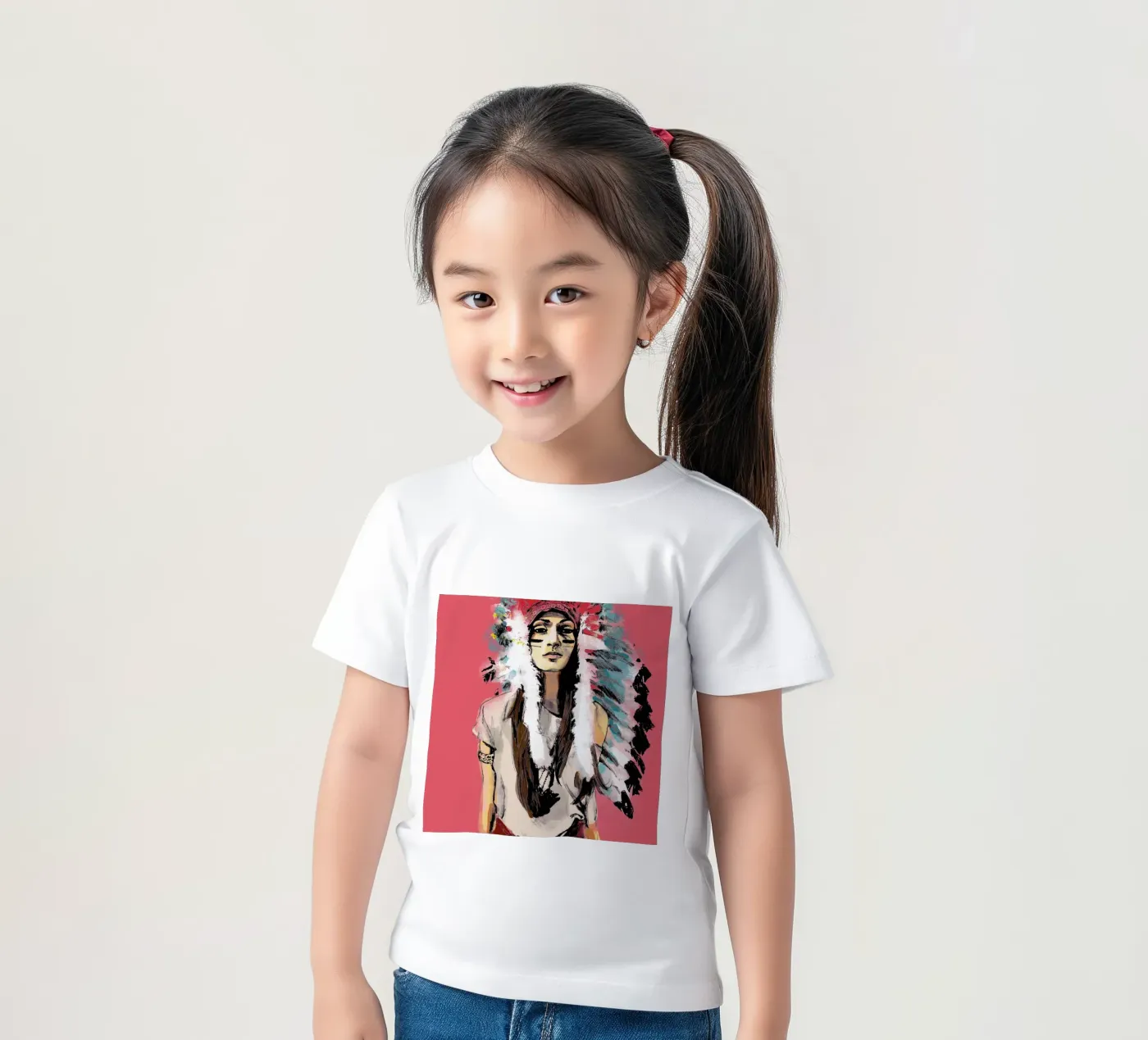 Cassandre kinder t-shirt van Agnes KR Patience